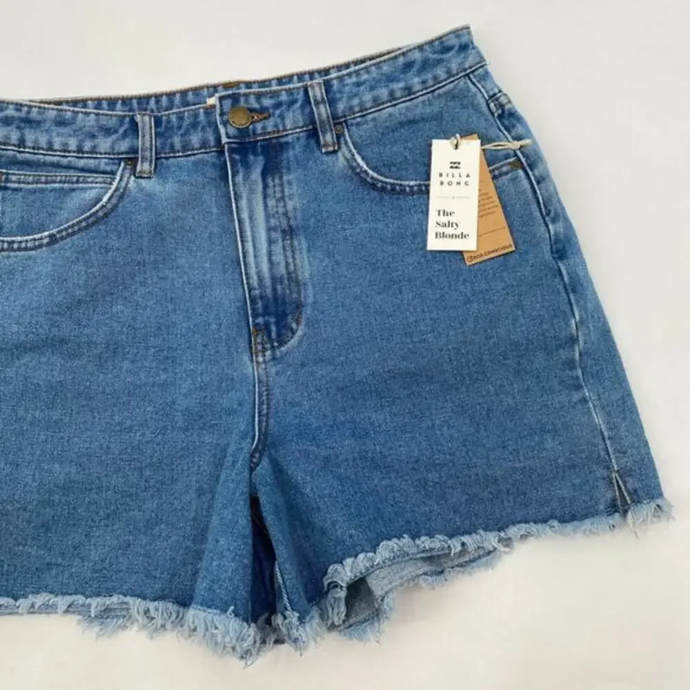Billabong x The‎ Salty Blonde So Vibey Denim Shorts